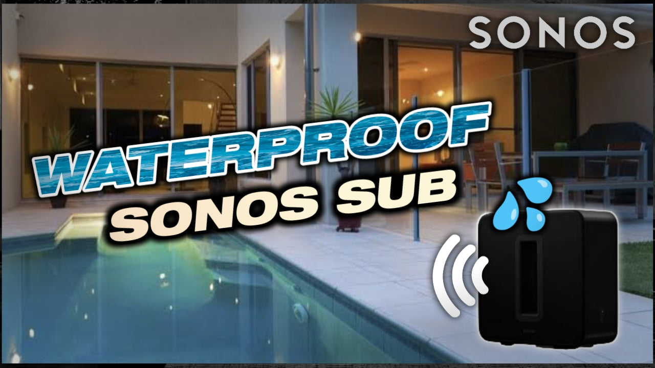 Weatherproof Sonos Sub Gen 3 For Outdoor Use!
