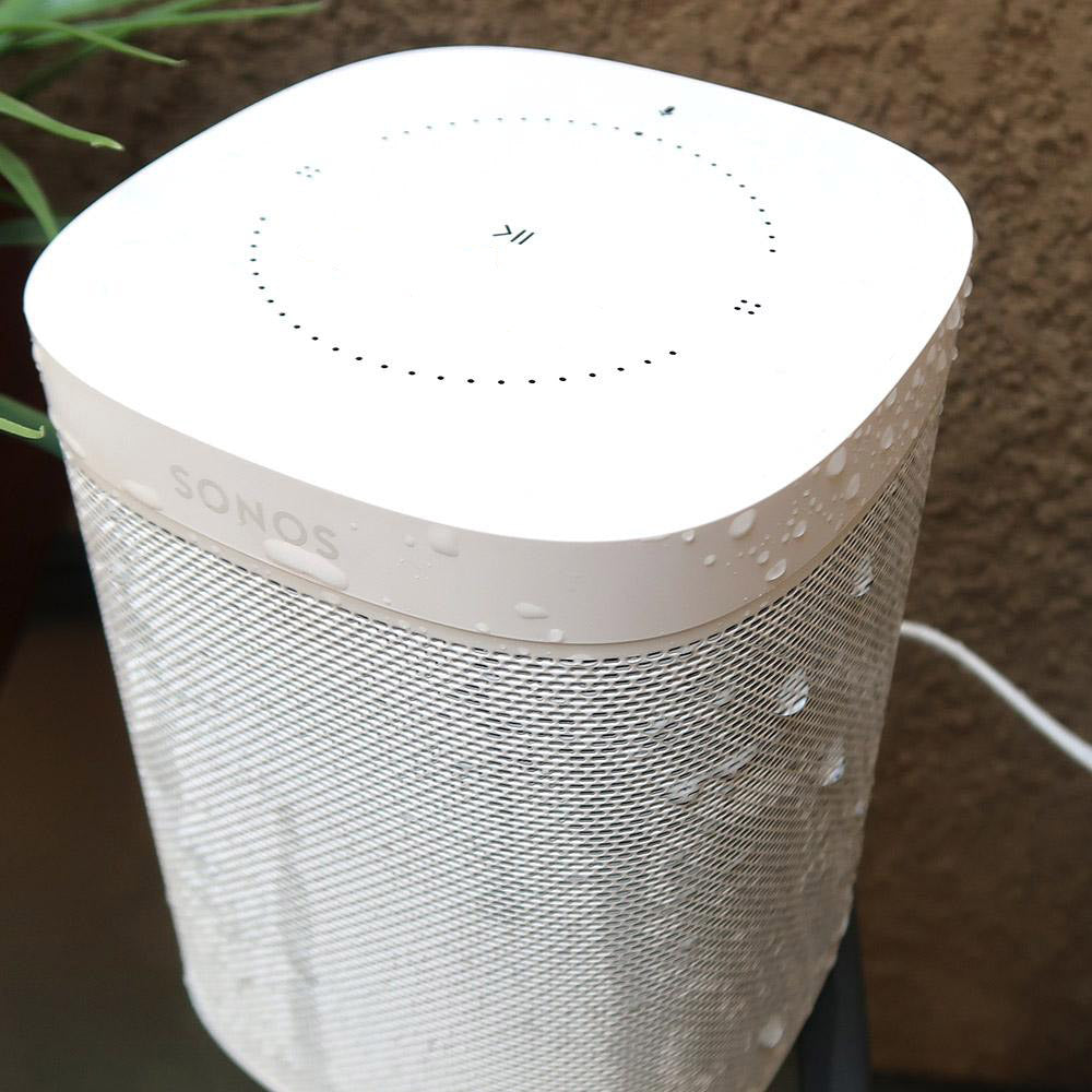 Outdoor Sonos One Waterproof Smart Speaker | H2O Block – All Weather